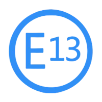 E-mark certification badge