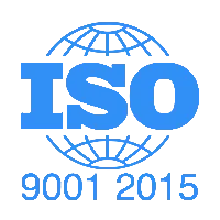 ISO 9001 certification badge
