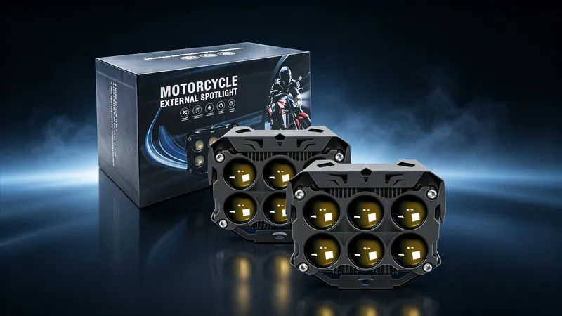 Motorcycle and ATV spotlight OEM custom branding
