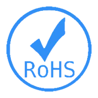 RoHS certification badge